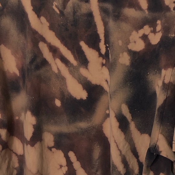 Nike Custom Bleached Shirt, Navy and Nude, Size 2XL - Picture 4 of 4